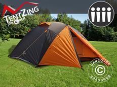 Tentzing camping 4 persons, Orange/Dark Grey